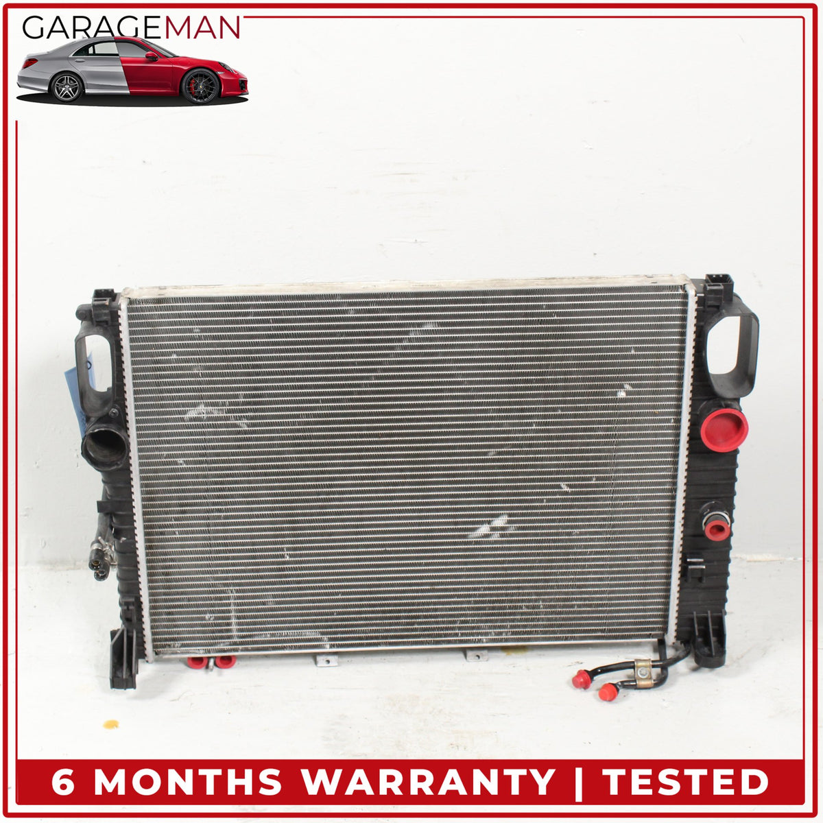 2003-2006 Mercedes W219 CLS500 E500 Water Cooling Radiator AC A/C Condenser OEM