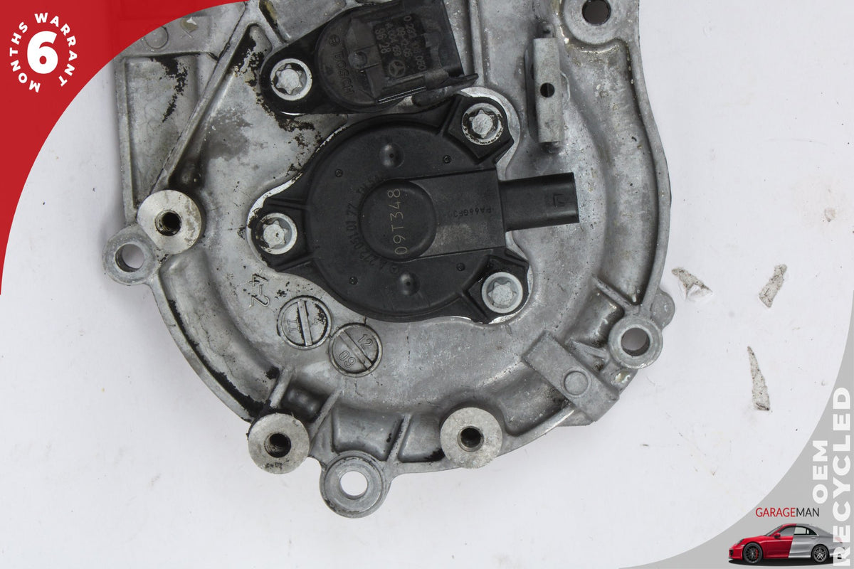 2005-2013 Mercedes W221 S550 Front Left Side Engine Timing Chain Cover Plate OEM