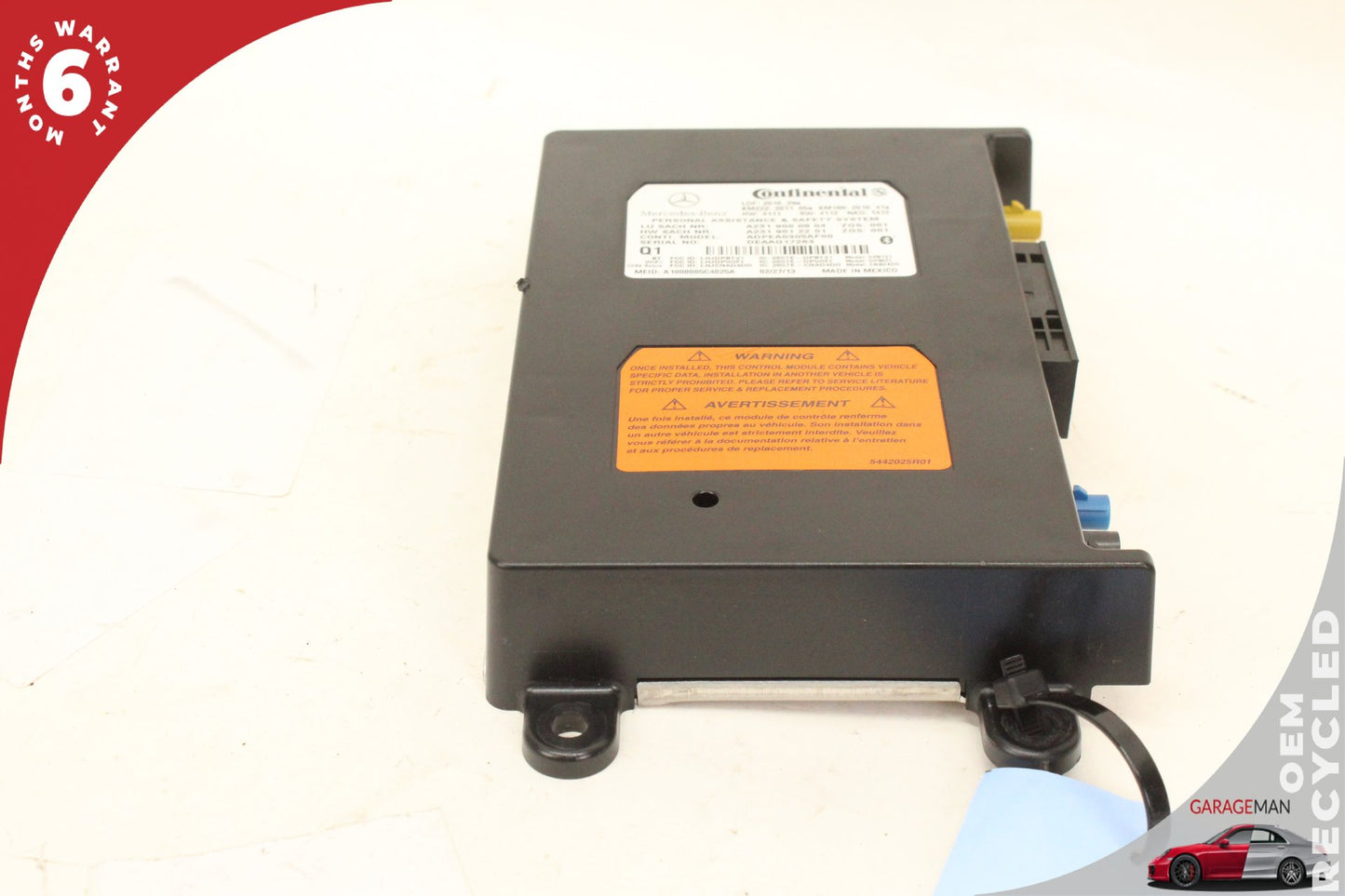 2010-2016 Mercedes R231 SL550 GL450 C250 Tele Aid Control Module 2319000904 OEM