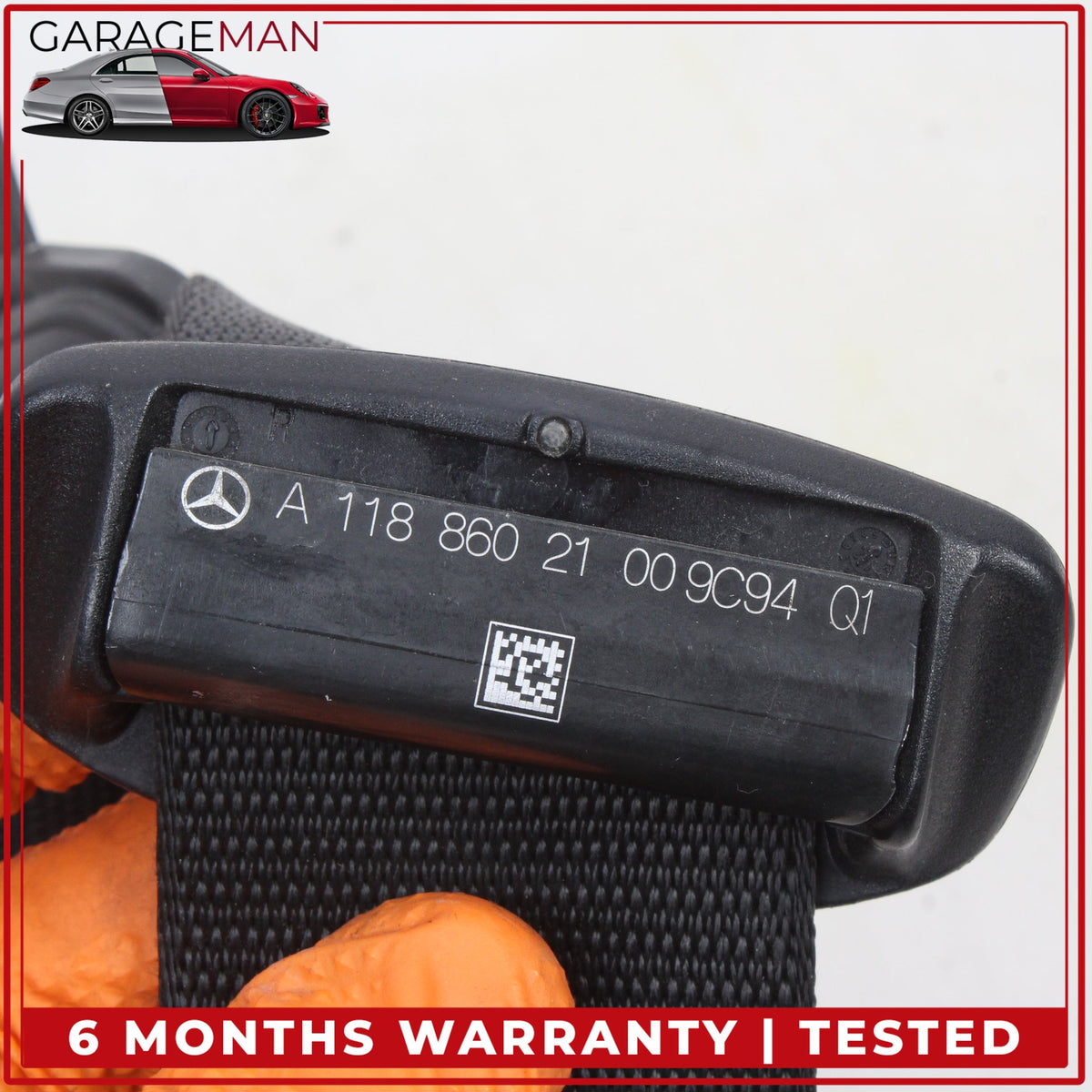 2019-2025 Mercedes W177 A220 CLA250 GLB250 Front Right Seat Belt 1188602100 OEM