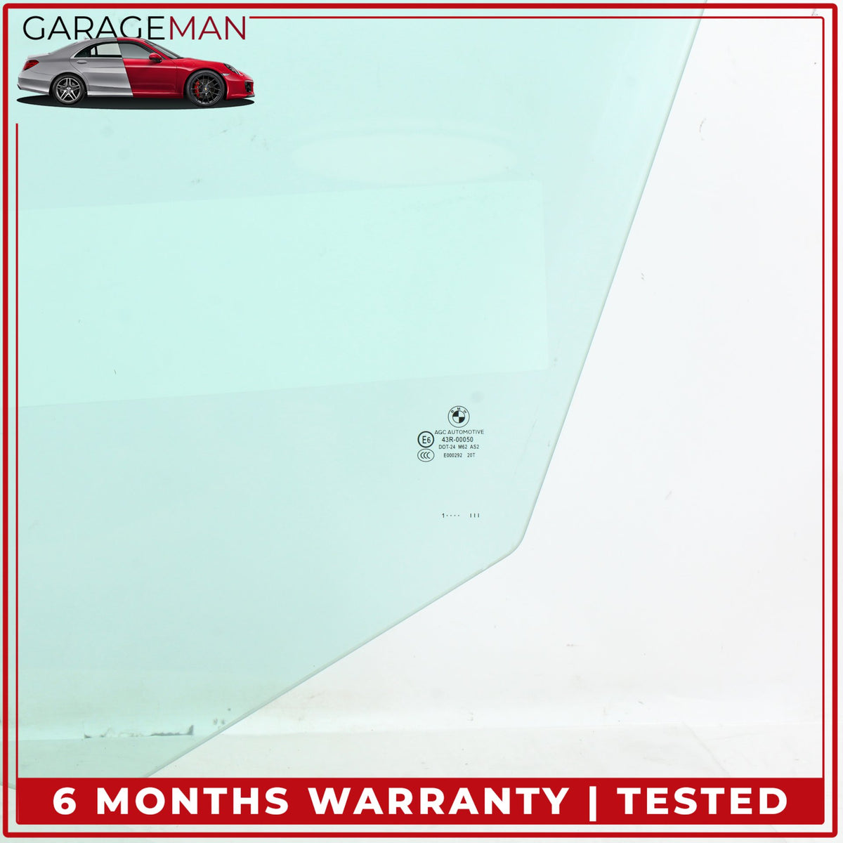 2011-2016 BMW 550i 528i 535i F10 Front Left Driver Side Door Window Glass OEM