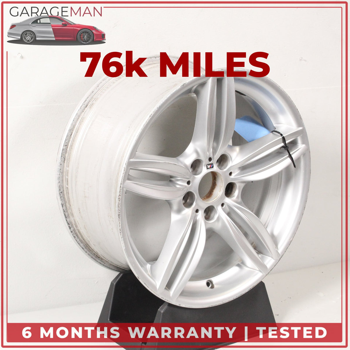 2012-2018 BMW 650i F13 Style 351 Wheel Rim Rear (9Jx19 ET44) 7842652 OEM