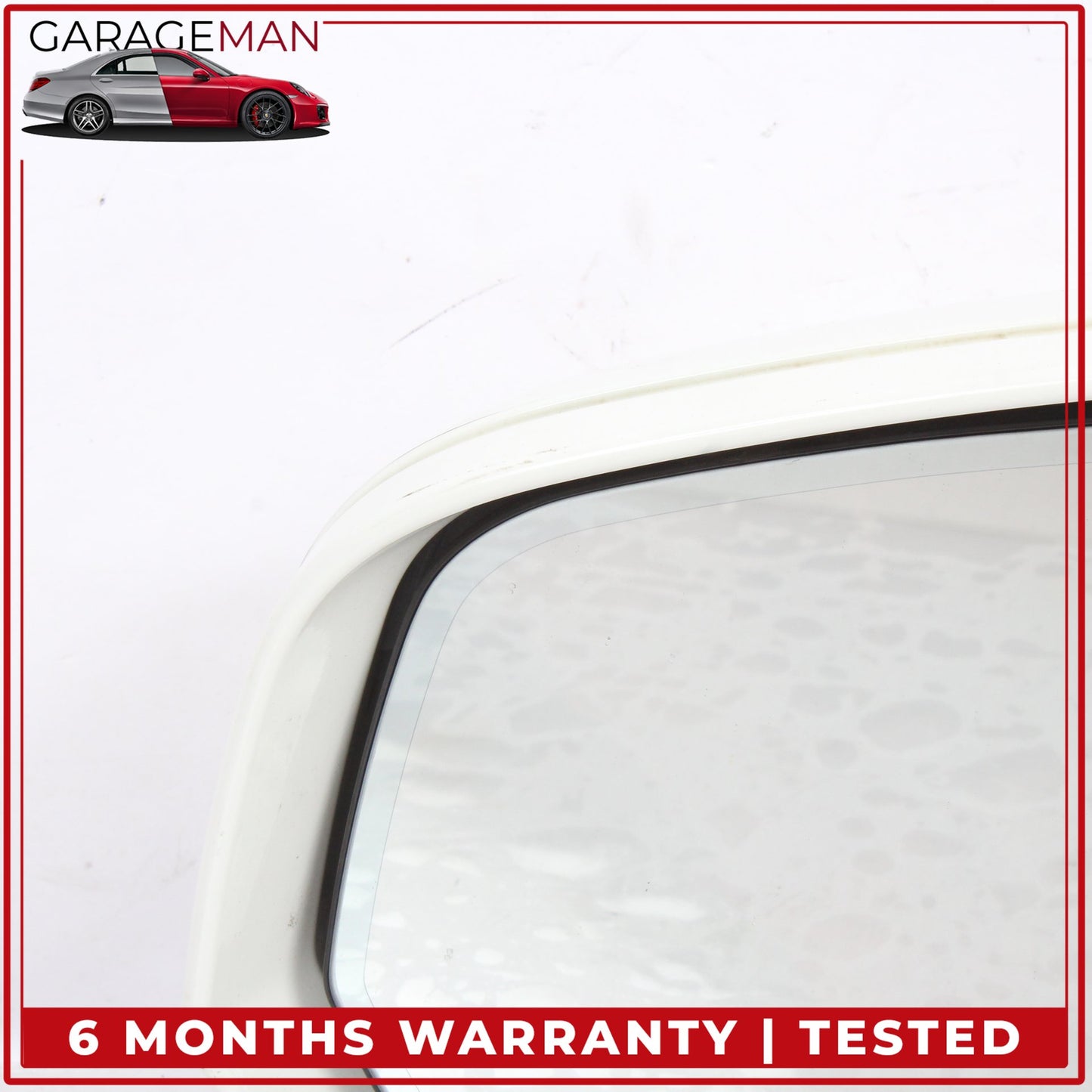 2009-2012 Mercedes W164 ML350 Left Side Door Rear View Mirror Calcite White OEM