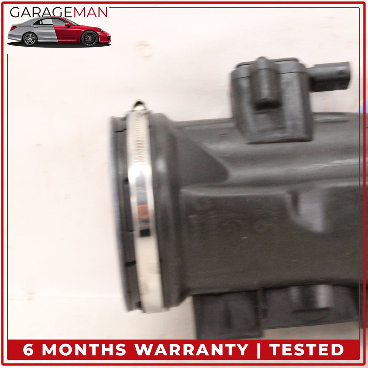 2008-2019 BMW 640i F12 Mass Air Flow MAF Sensor Air Intake Pipe 7593624 OEM