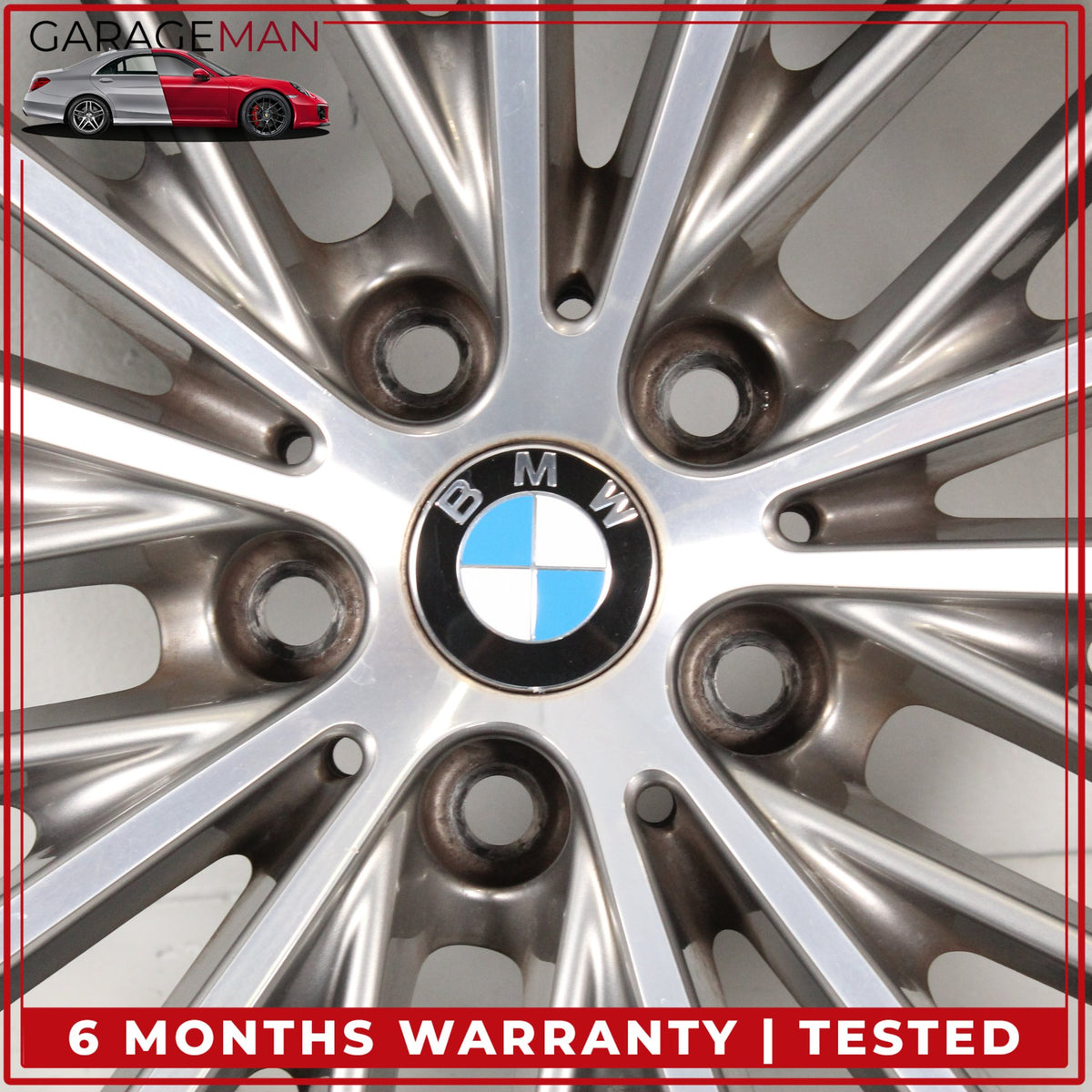 2017-2023 BMW 540i 530i M550i 530e Front Side Wheel Rim 8JX19H2 IS30 6894839 OEM