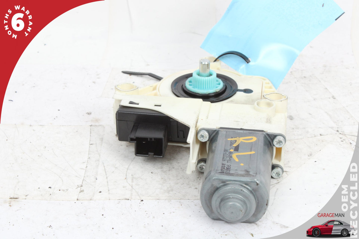 2007-2015 Audi Q7 Rear Left Driver Side Window Regulator Motor 4L0959801B OEM