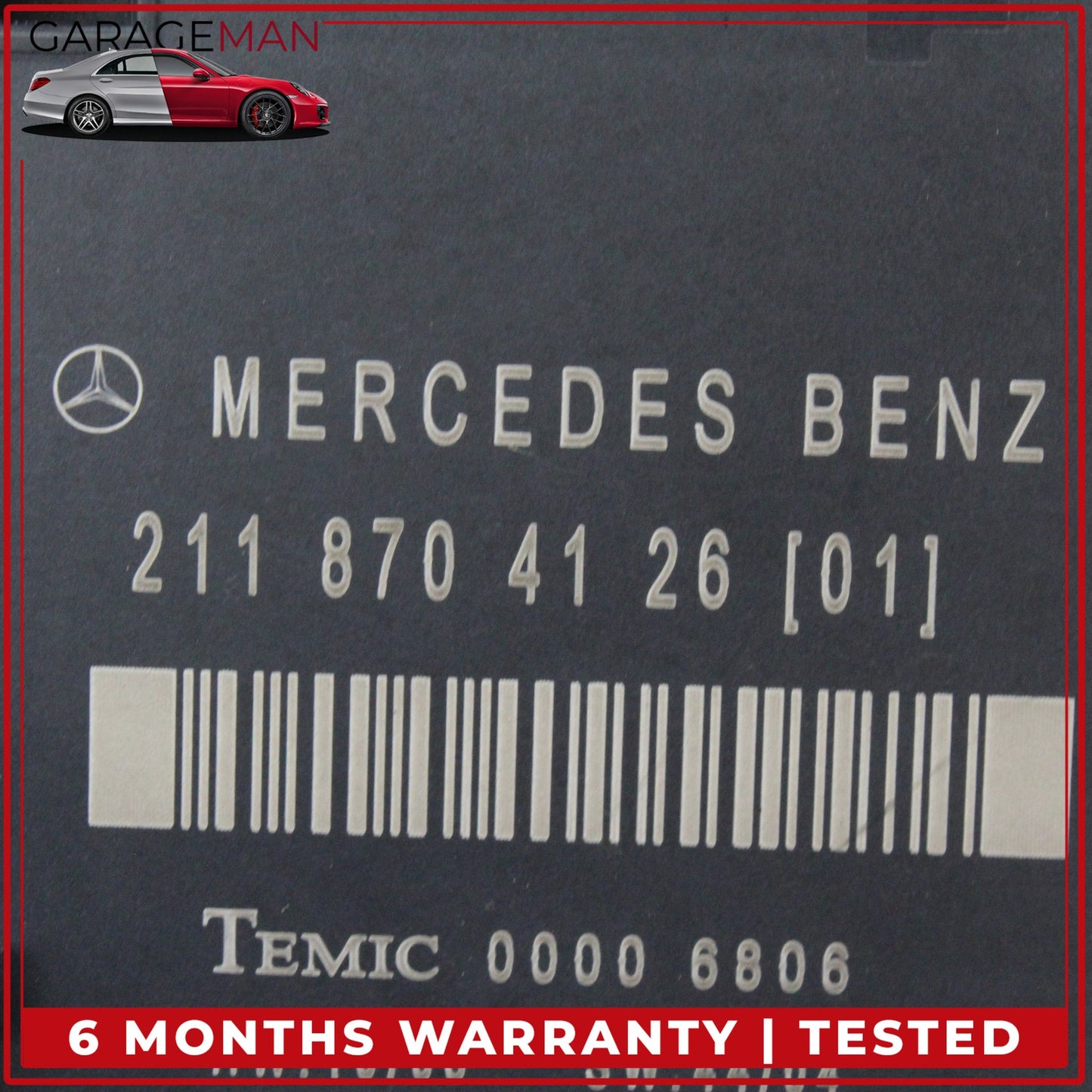 2003-2009 Mercedes W211 E350 E500 Rear Right Door Control Module 2118704126 OEM
