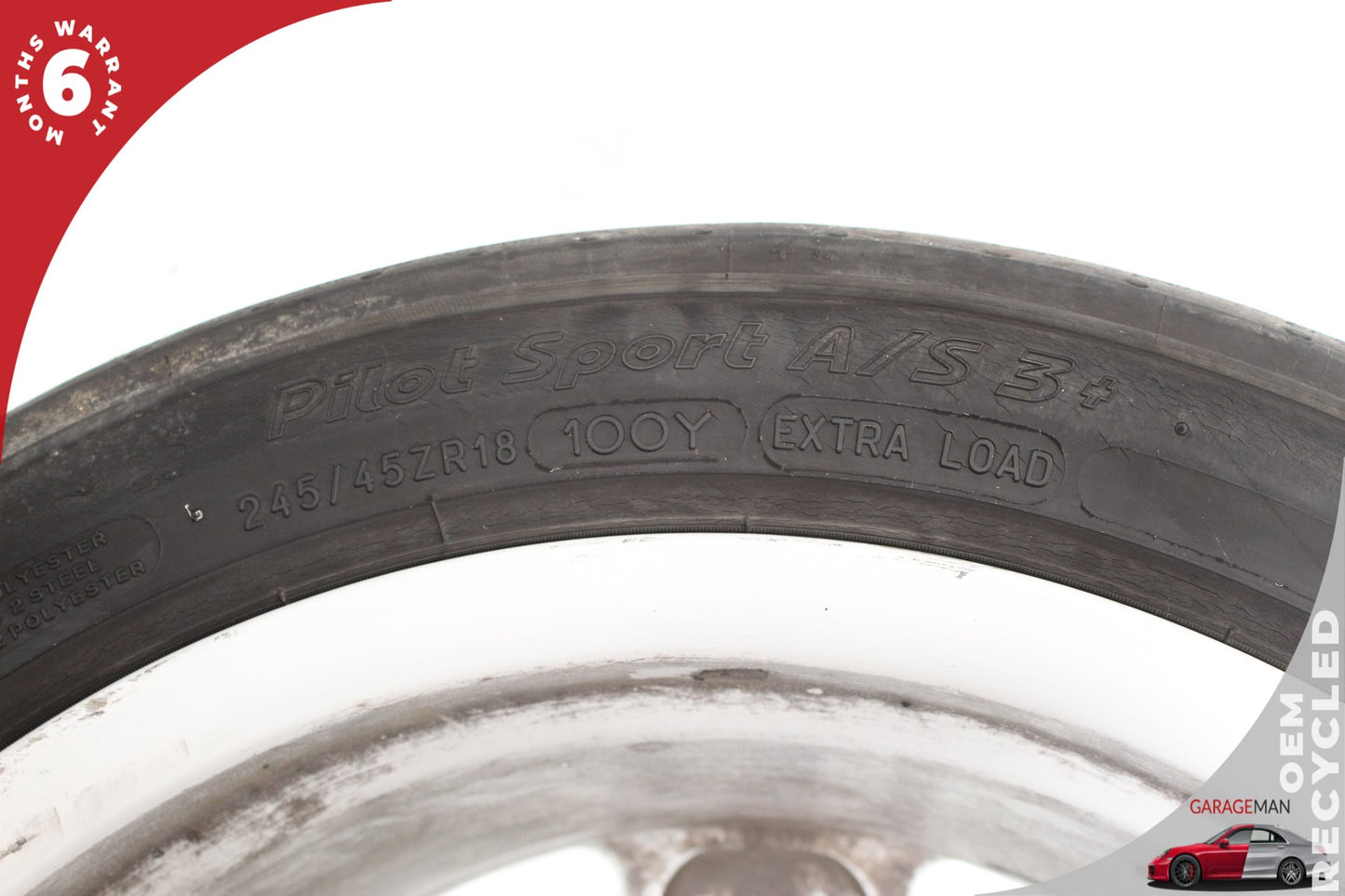 2000-2006 Mercedes W220 S500 Front Wheel Rim w/ Tire 8.5JX18 ET44 2204011802 OEM
