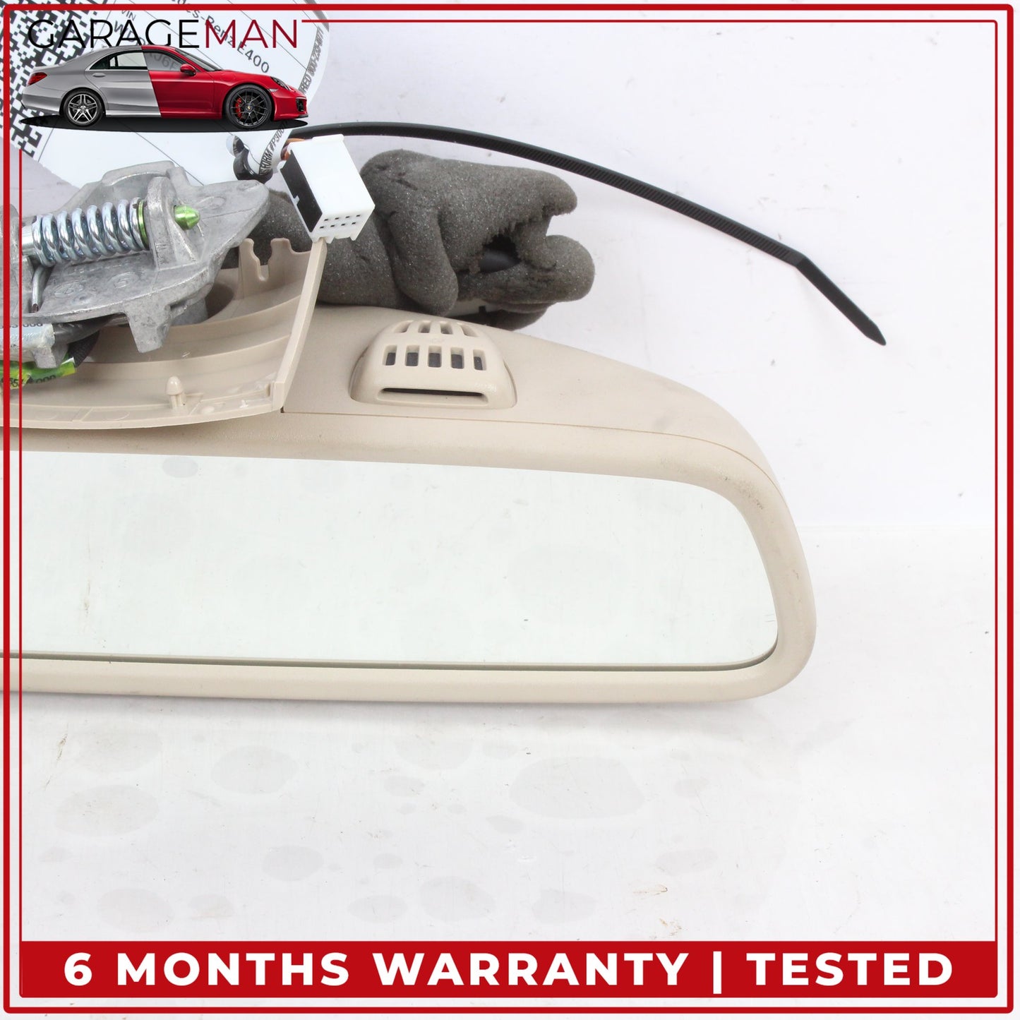 2010-2016 Mercedes C207 E400 Coupe Front Upper Windshield Rear View Mirror OEM