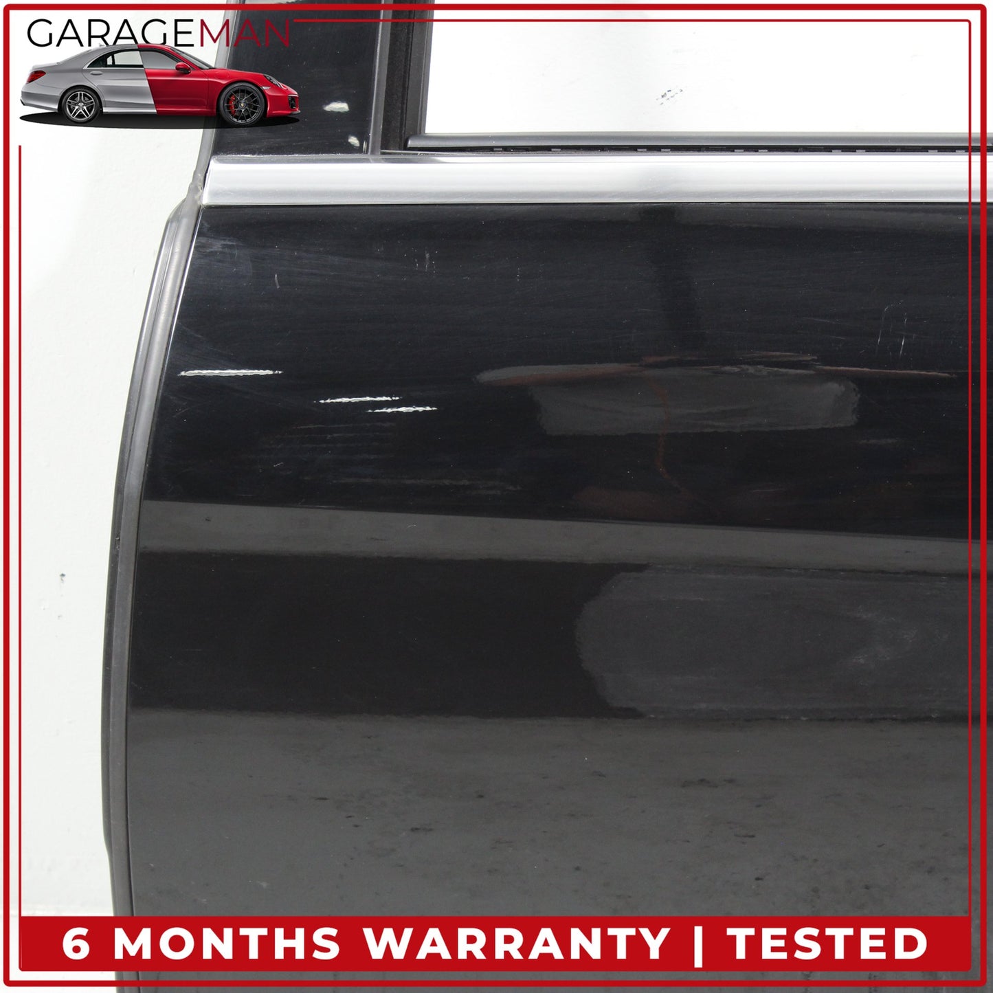 2014-2017 Mercedes W222 S550e S600 Rear Left Driver Side Door Shell Black OEM