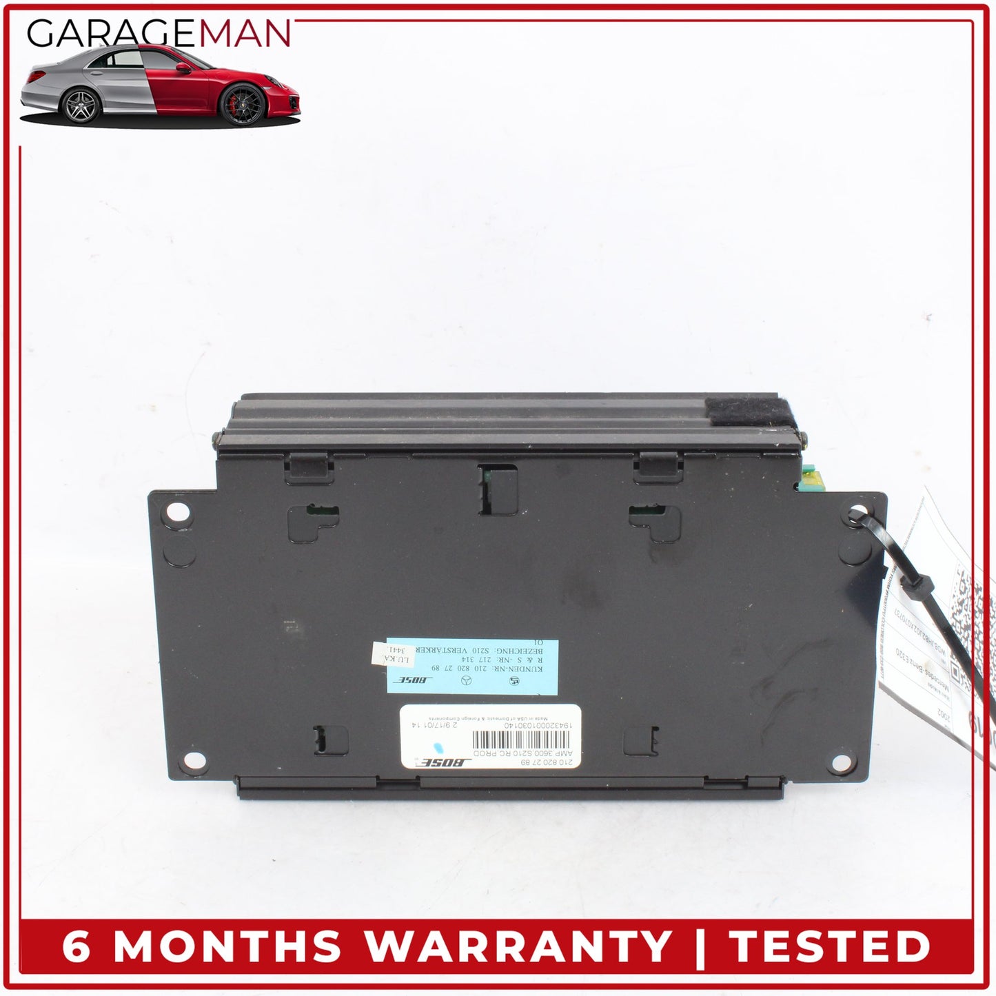 1999-2002 Mercedes W210 E320 Wagon Audio Amplifier AMP Bose 2108202789 OEM