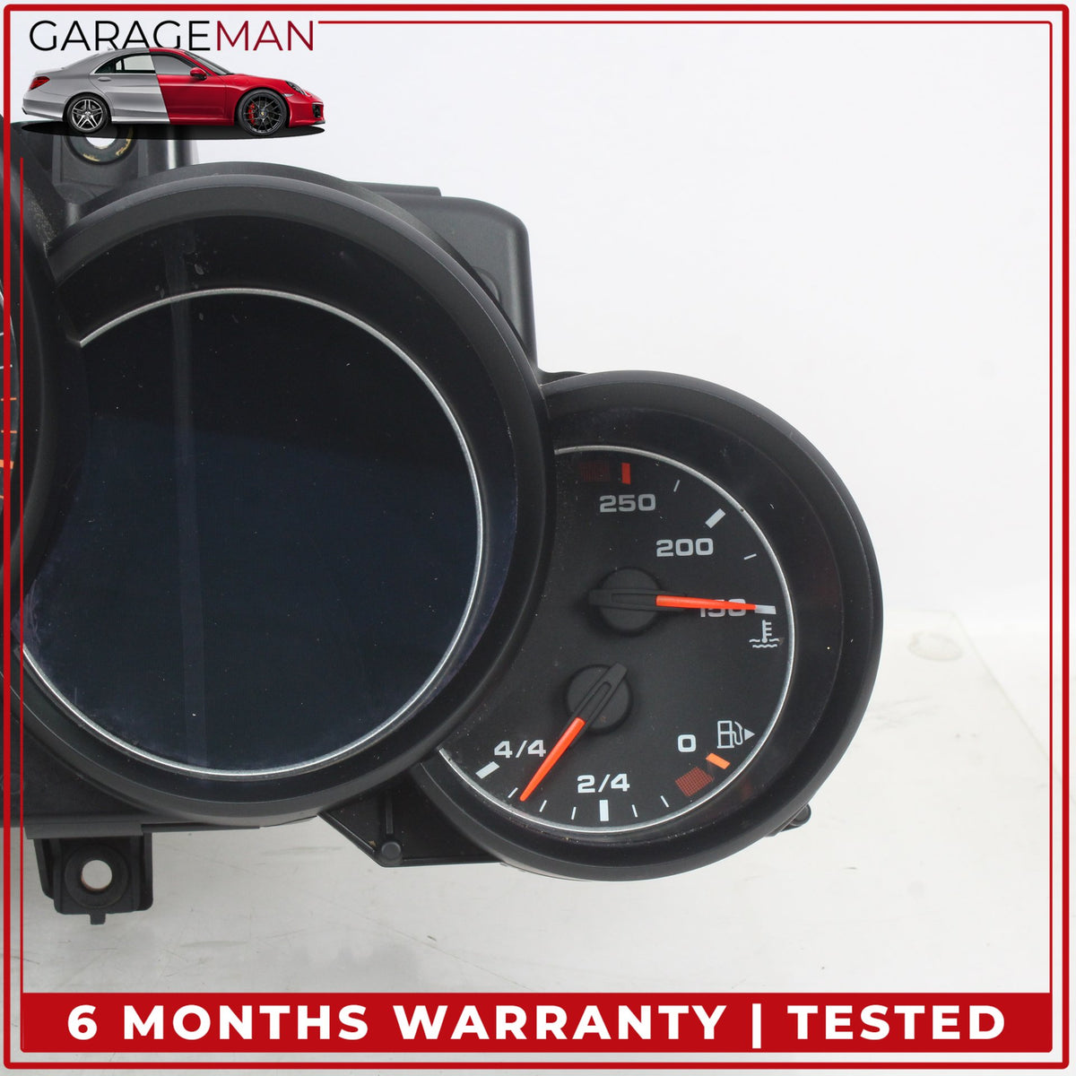 2017-2018 Porsche Cayenne 958 Speedometer Cluster w/ Control Modules Set OEM