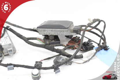 11-15 Audi Q7 Rear Left &amp; Right Blind Spot Sensor w/ Wire Harness &amp; Park Sensor