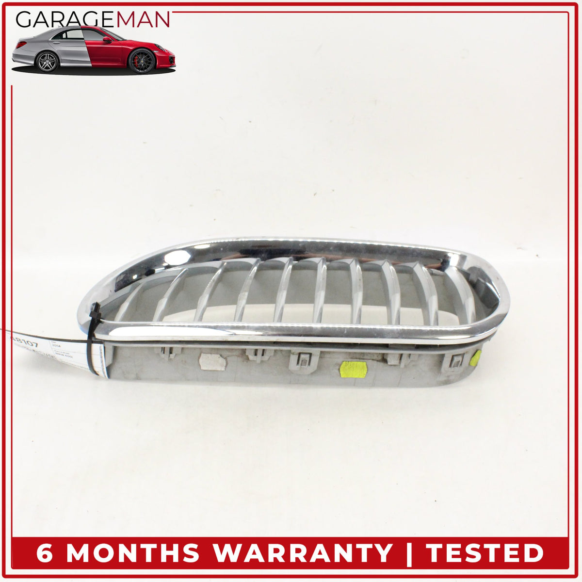 2012-2018 BMW 650i 640i Front Left Driver Side Kidney Bumper Grille 7212849 OEM
