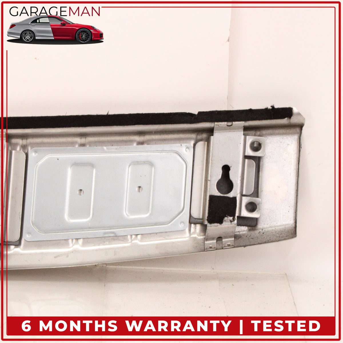 2003-2010 Porsche Cayenne 955 957 Rear Trunk Cargo Sill Scuff Plate Chrome OEM