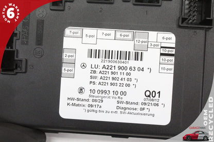 2007-2013 Mercedes W221 S550 S600 Front Right Door Control Module 2219006304 OEM