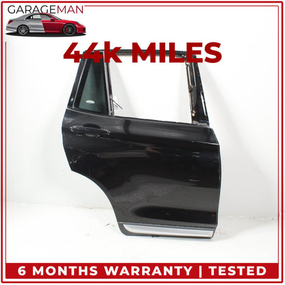 2011-2017 BMW X3 F25 SUV Rear Right Side Door Shell w/ Door Handle Black OEM
