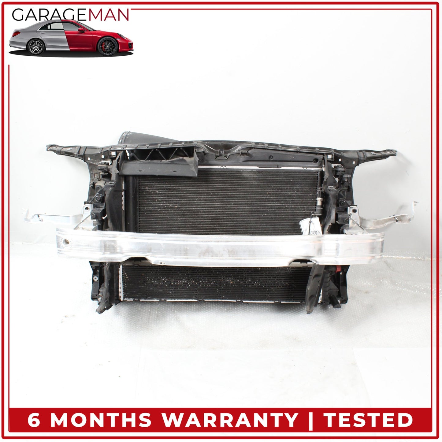 2012-2018 Audi A6 A7 Front Engine Cooling Radiator Core Support Assembly OEM