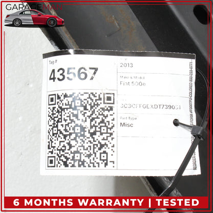2013-2019 Fiat 500e Left Driver Side Skirt Rocker Panel Molding 1UF75TRMAA