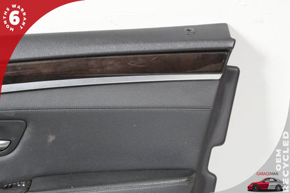 2011-2016 BMW 528i F10 Front Right Passenger Side Interior Door Trim Panel OEM