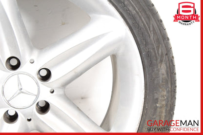 2003-2006 Mercedes R230 SL500 Front Wheel Rim w/ Tire 8.5JX18 H2 ET35 OEM
