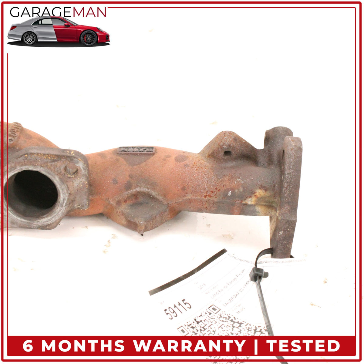 2016-2021 LR Range Rover Sport L494 L405 Left Exhaust Manifold FPLA9431AB OEM