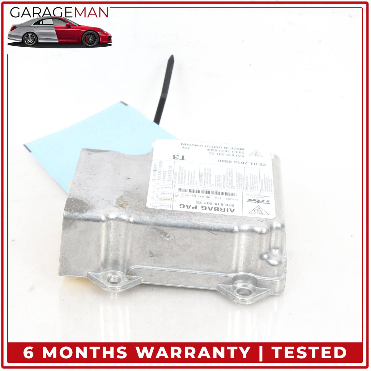 2010-2016 Porsche Panamera 970 Air Bag Airbag Sensor Module TRW 97061820125 OEM