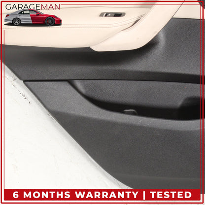 2011-2017 BMW X3 F25 Rear Left Driver Side Interior Door Trim Panel Beige OEM