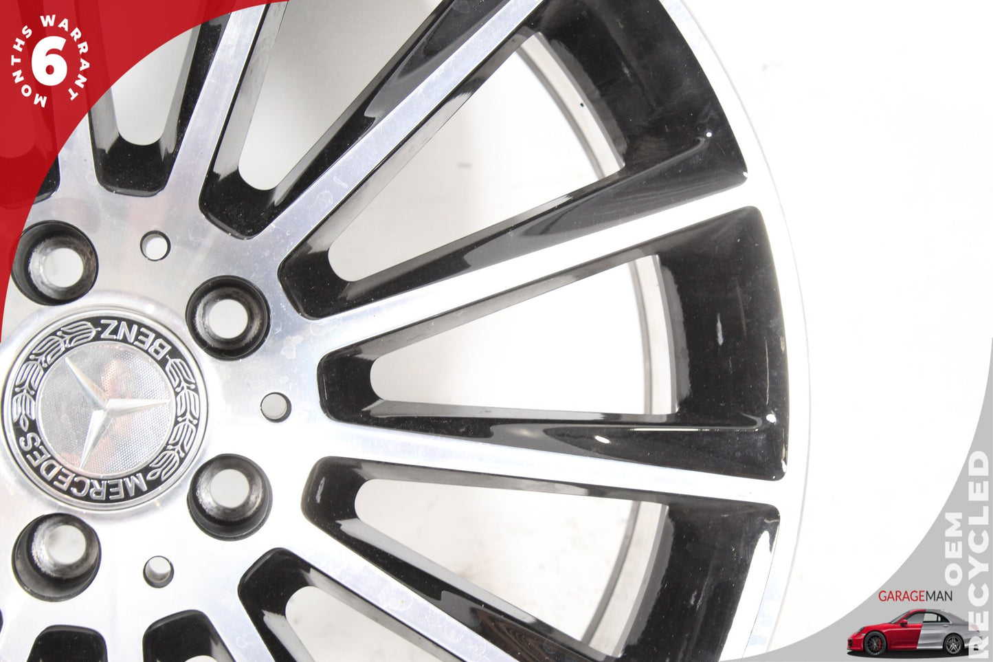2015-2023 Mercedes W205 C300 C400 Rear Wheel Rim 8.5JX19H2 ET52 2054011400 OEM