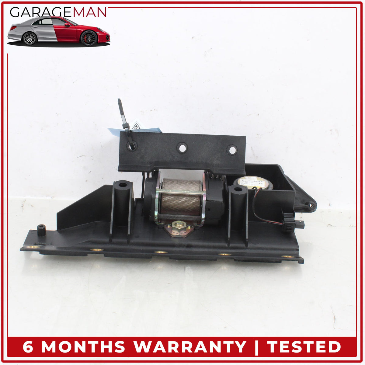 2003-2008 Mercedes R230 SL500 Rear Left Seatbelt Retractor Luggage w/ Speaker