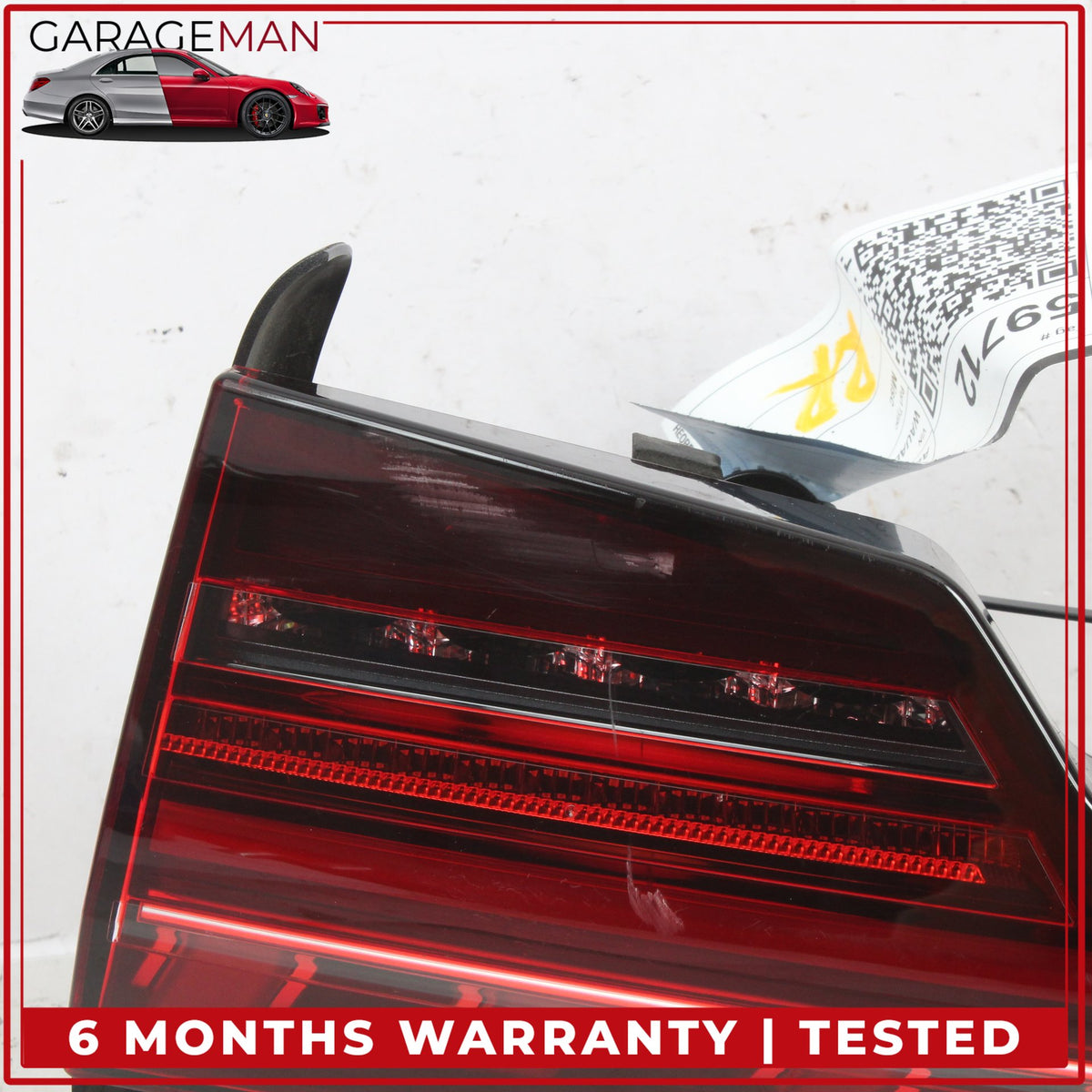 2020-2025 Audi A4 S4 Rear Right Side Inner LED Tail Light Lamp 8W5945094AD OEM