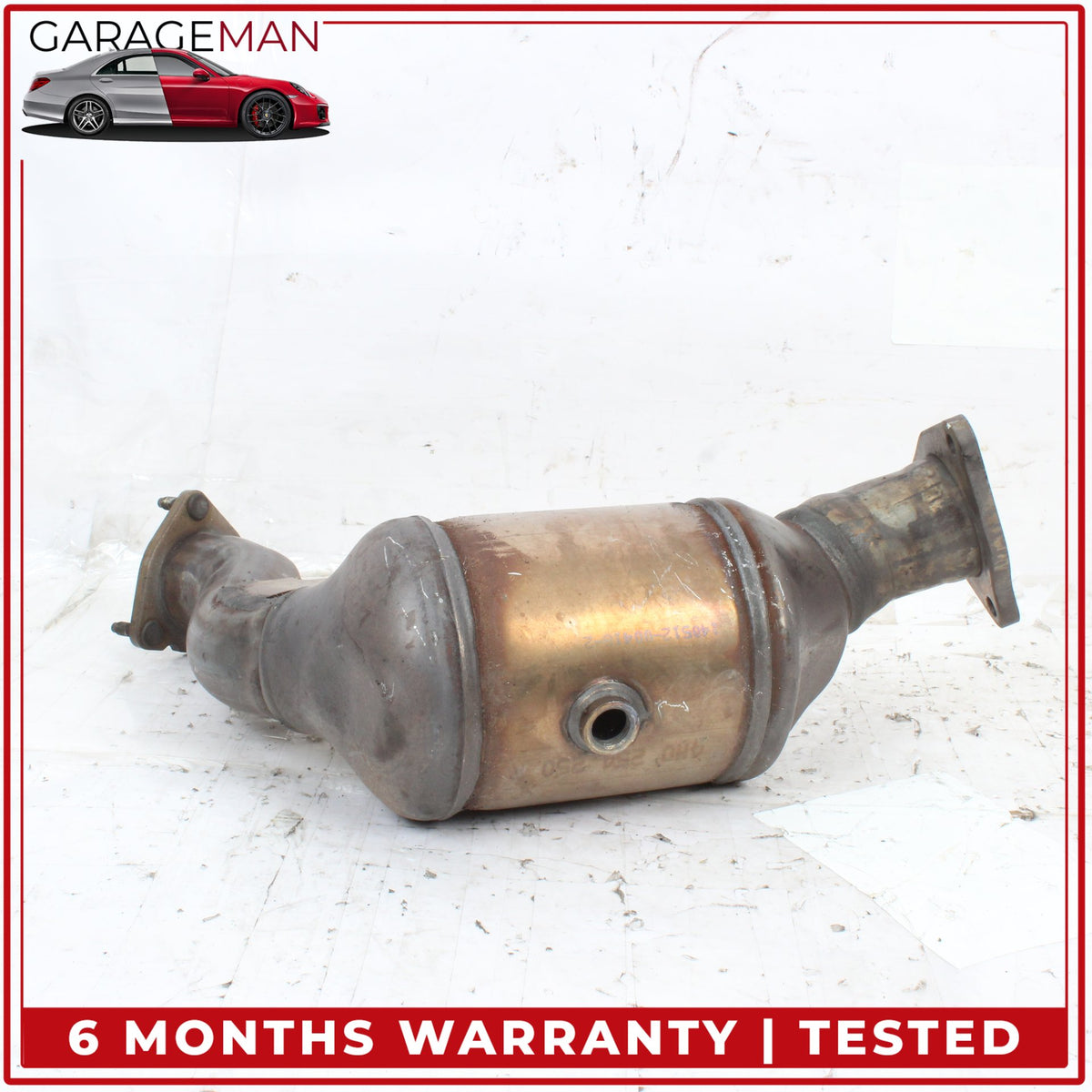 2014-2018 Audi A8 A6 A7 3.0L Engine Left and Right Side Exhaust Downpipe Set OEM