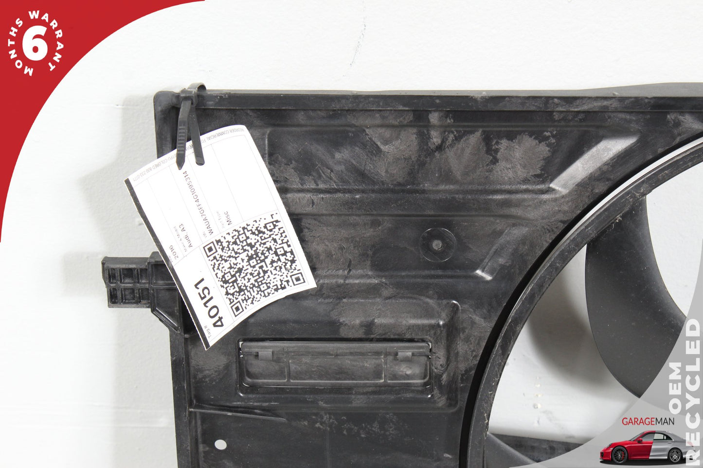 2015-2016 Audi A3 8V Sedan Cooling Fan 5Q0121207K OEM