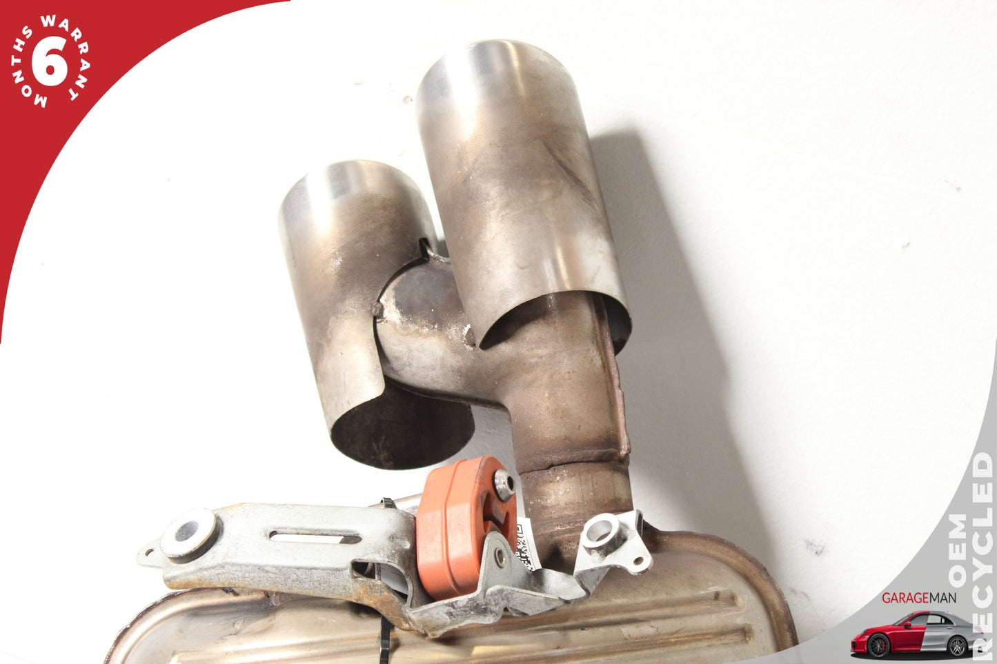 2011 Porsche Panamera Sedan Exhaust Muffler Left and Right Side