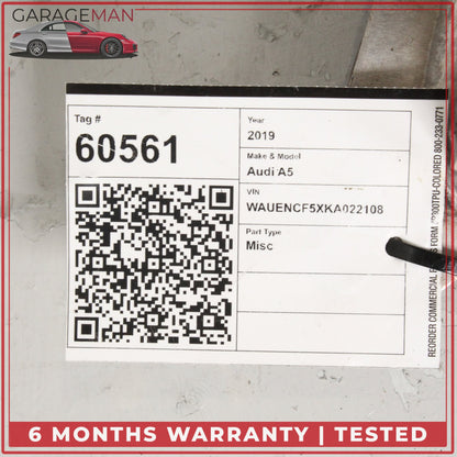2018-2025 Audi A5 F5 Rear Bumper Reinforcement Impact Crash Bar Beam OEM