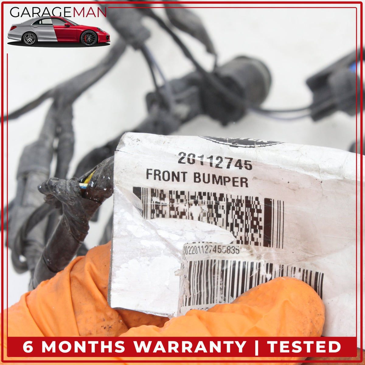2014-2022 Range Rover Sport L494 Front Bumper Parking Sensor Wire Harness OEM