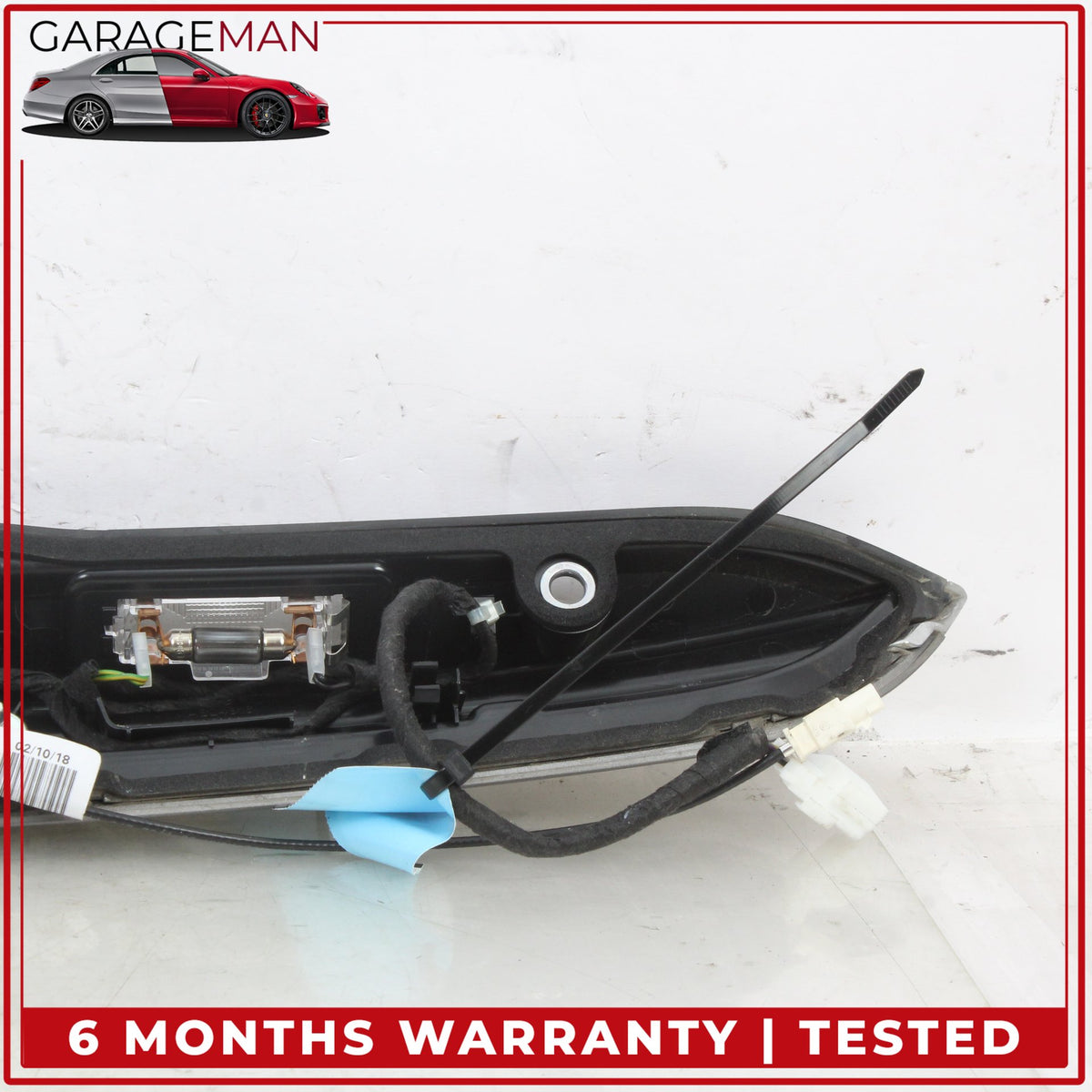 2017-2024 Maserati Ghibli M157 Rear Trunk Lid License Plate Panel w/ Camera OEM