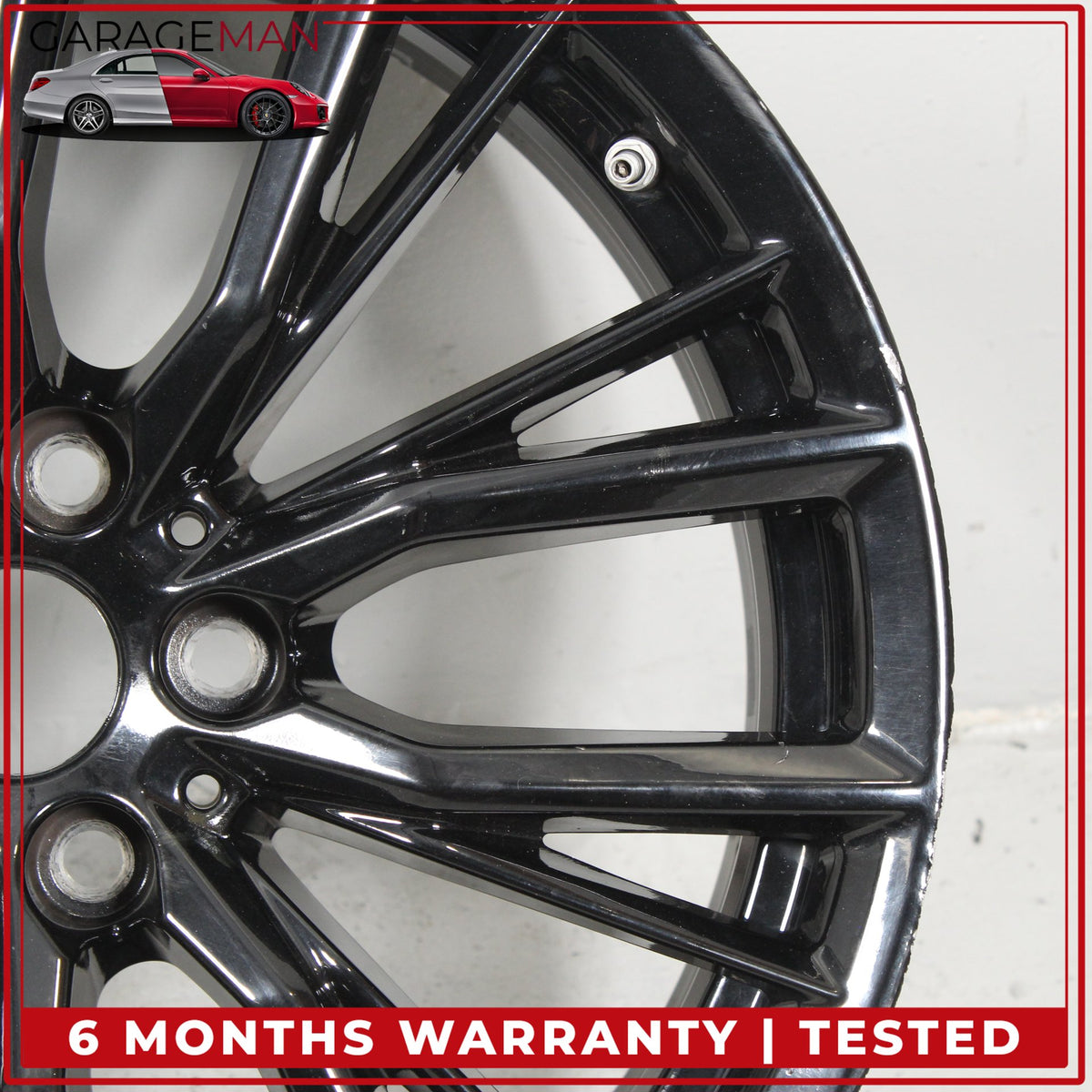 2023-2025 BMW 330i 330e Front or Rear Wheel Rim Black 7.5JX18 H2 E25 5A49EE4 OEM