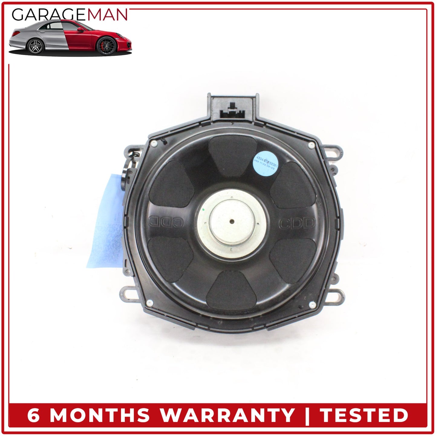 2007-2013 BMW X5 E70 Front Left and Right Underseat Audio Subwoofer Speaker OEM