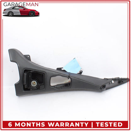 2012-2019 BMW 650i Center Console Trim Cover w/ Ashtray Black Nappa Leather OEM
