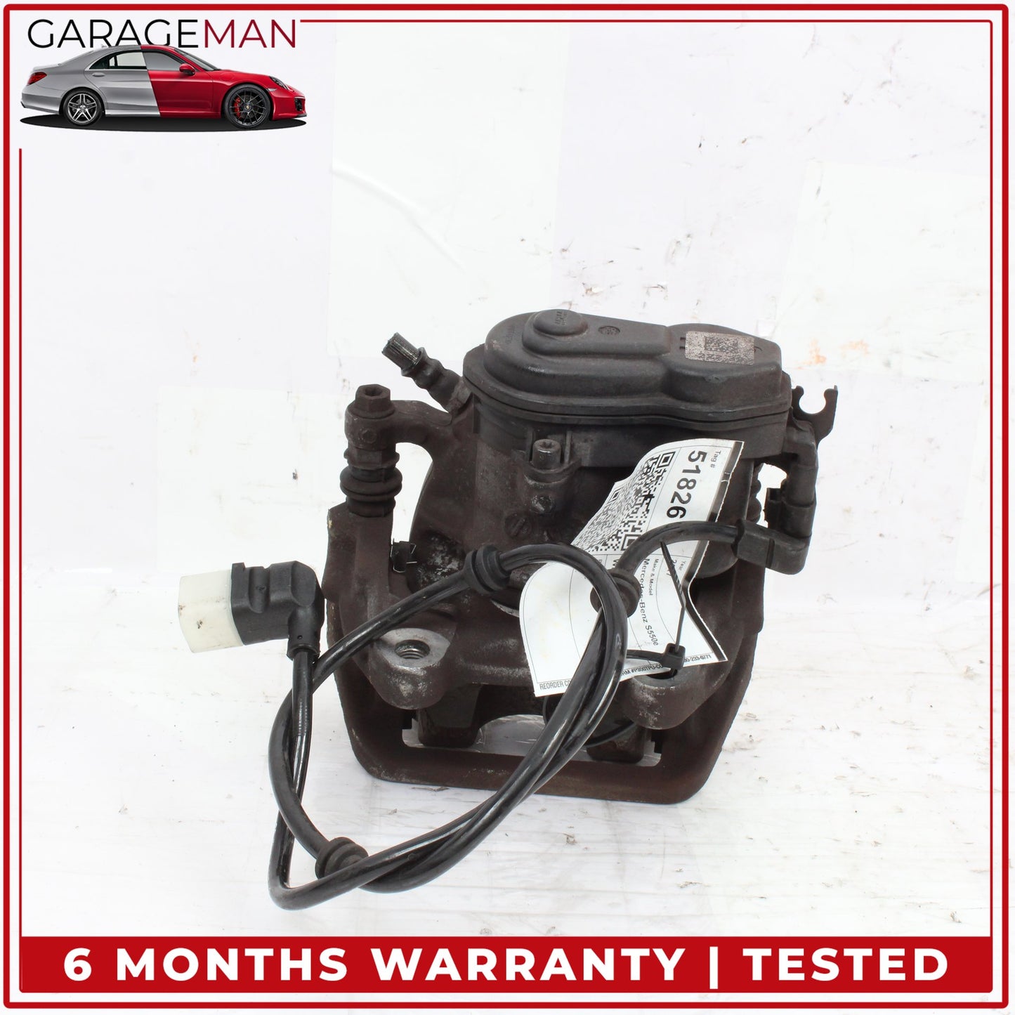 2014-2020 Mercedes W222 S550e Rear Left and Right Side Brake Caliper Set OEM