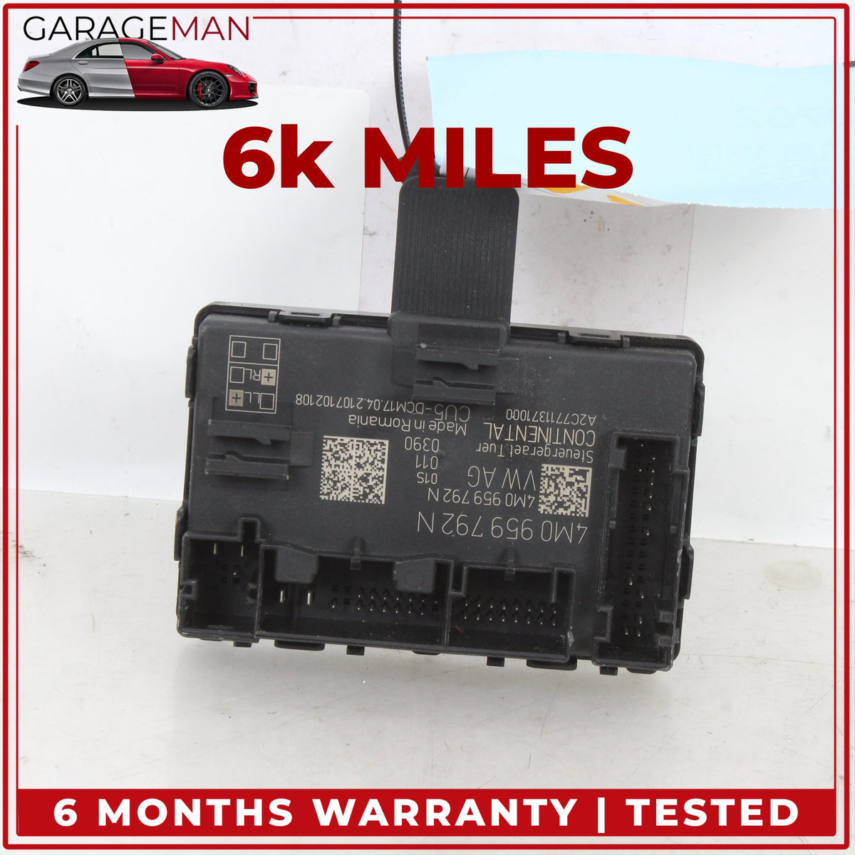 2017-2024 Audi A4 A5 Front Right Side Door Control Module Unit 4M0959792N OEM