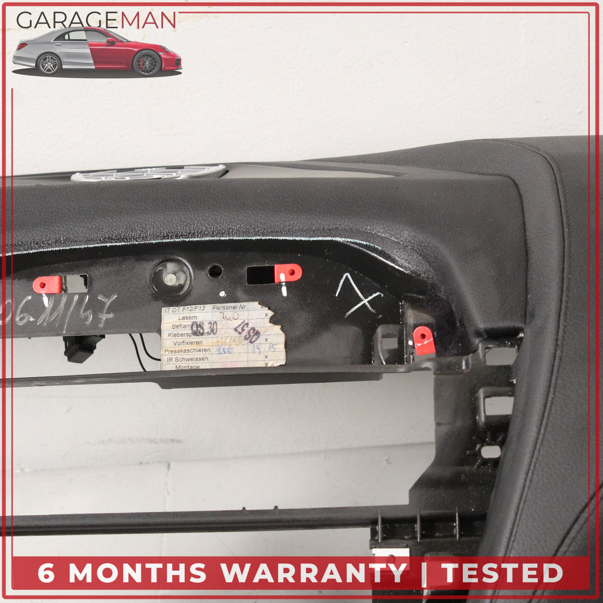 2012-2018 BMW 650i F13 Dashboard Dash Board Panel Black 9240768 OEM
