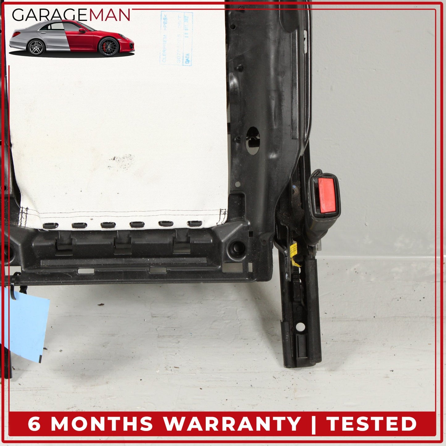 2008-2019 Maserati GranTurismo Front Left Seat Rail Track Frame w/ Motors OEM
