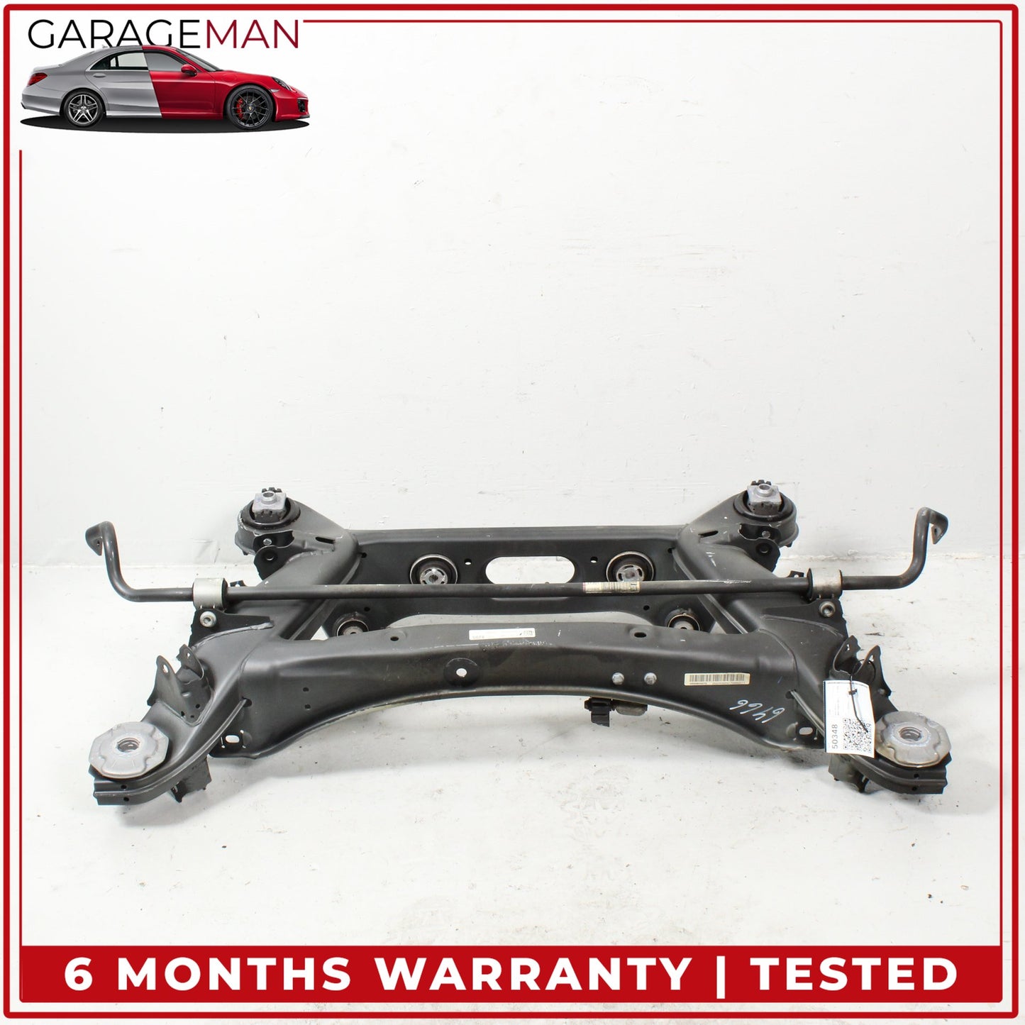 2016-2023 Mercedes X253 GLC300 SUV Rear Subframe Crossmember w/ Sway Bar OEM