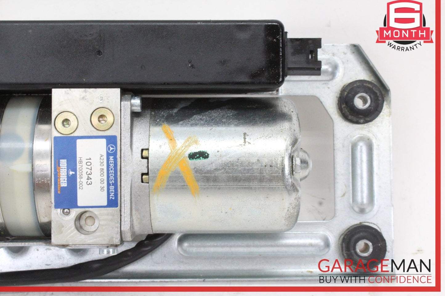 03-09 Mercedes SL500 R230 Convertible Top Hydraulic Pump Motor 2308000030