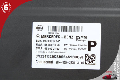 13-18 Mercedes X166 GL450 Front Right Side Seat Control Module Unit OEM