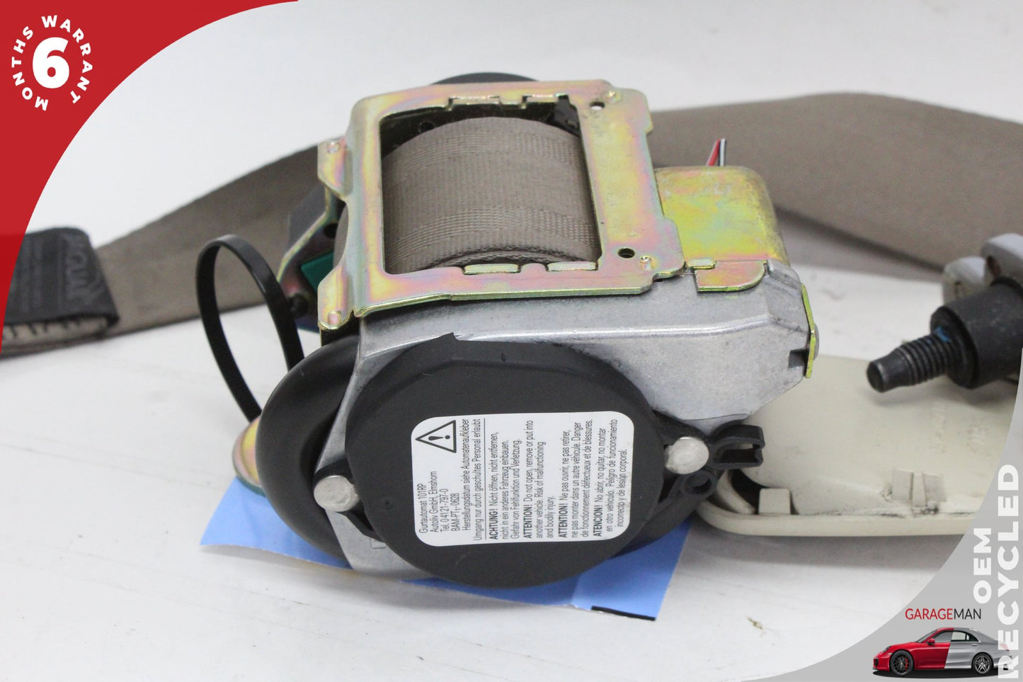 2000-2006 Jaguar XK8 X100 Front Right Seat Belt Retractor HJE7034BB OEM