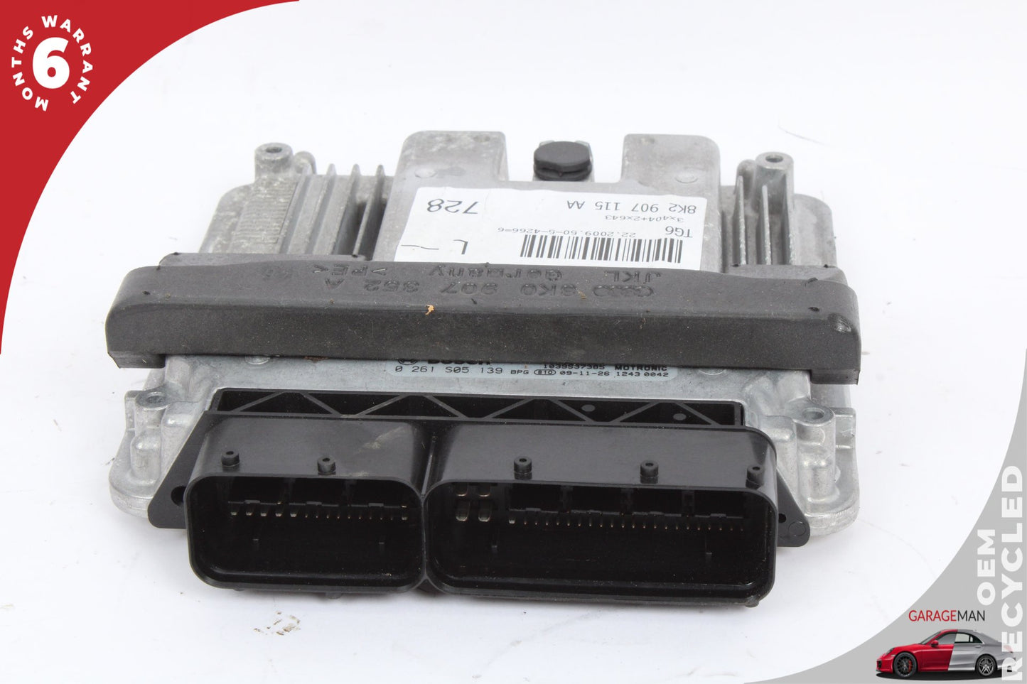 2009-2012 Audi A4 2.0L ECU ECM Engine Computer Control Module Unit 8K2907115AA