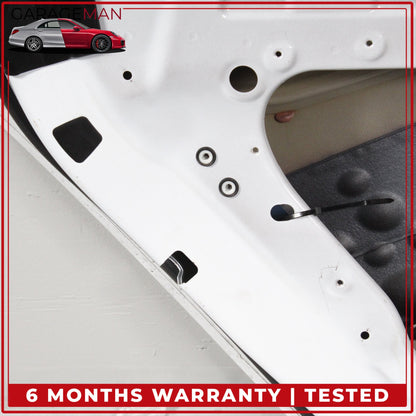 2017-2023 Tesla Model 3 Rear Left Side Door Shell Pearl White 1081441E0C OEM